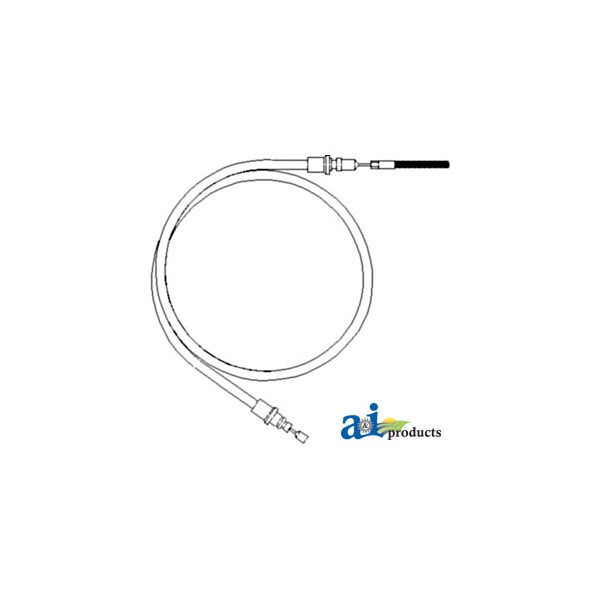 Cable; RH Hand Brake 15" x12" x0.5"